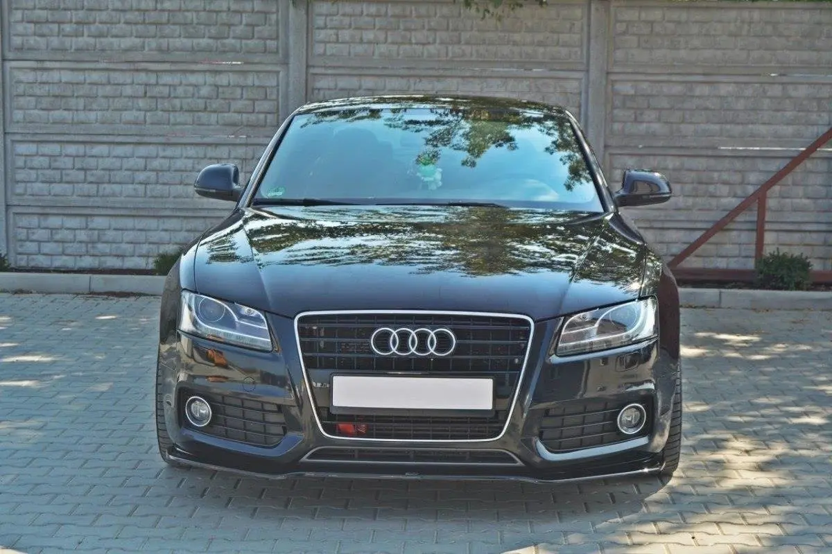 Frontspoiler Audi S5 / A5 S-Line (8T) 2007-2011 | Glossy Black Edition – bilde 3