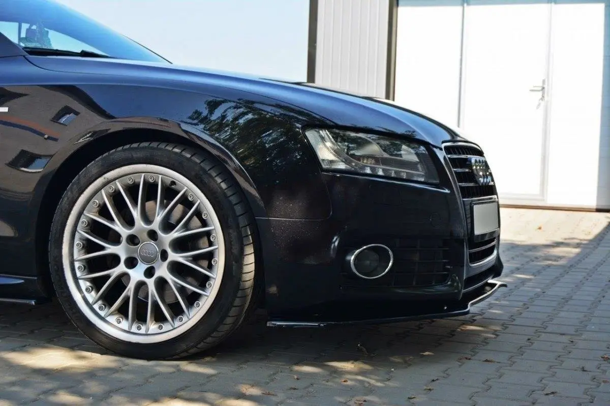 Frontspoiler Audi S5 / A5 S-Line (8T) 2007-2011 | Glossy Black Edition – bilde 4