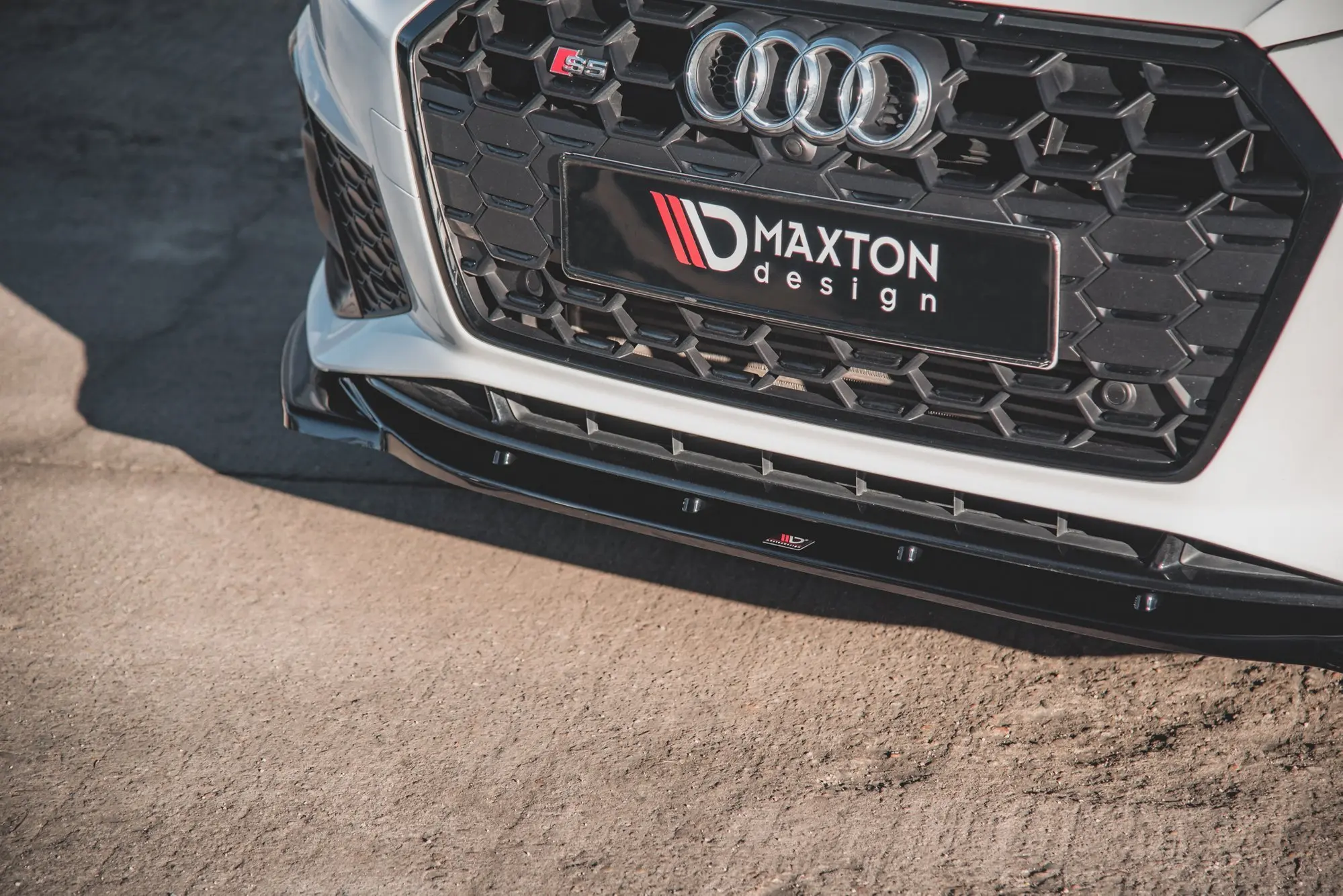 Frontspoiler Audi S5/ A5 S-Line (F5) Facelift 2019 -> | V.1 Glossy Black Edition