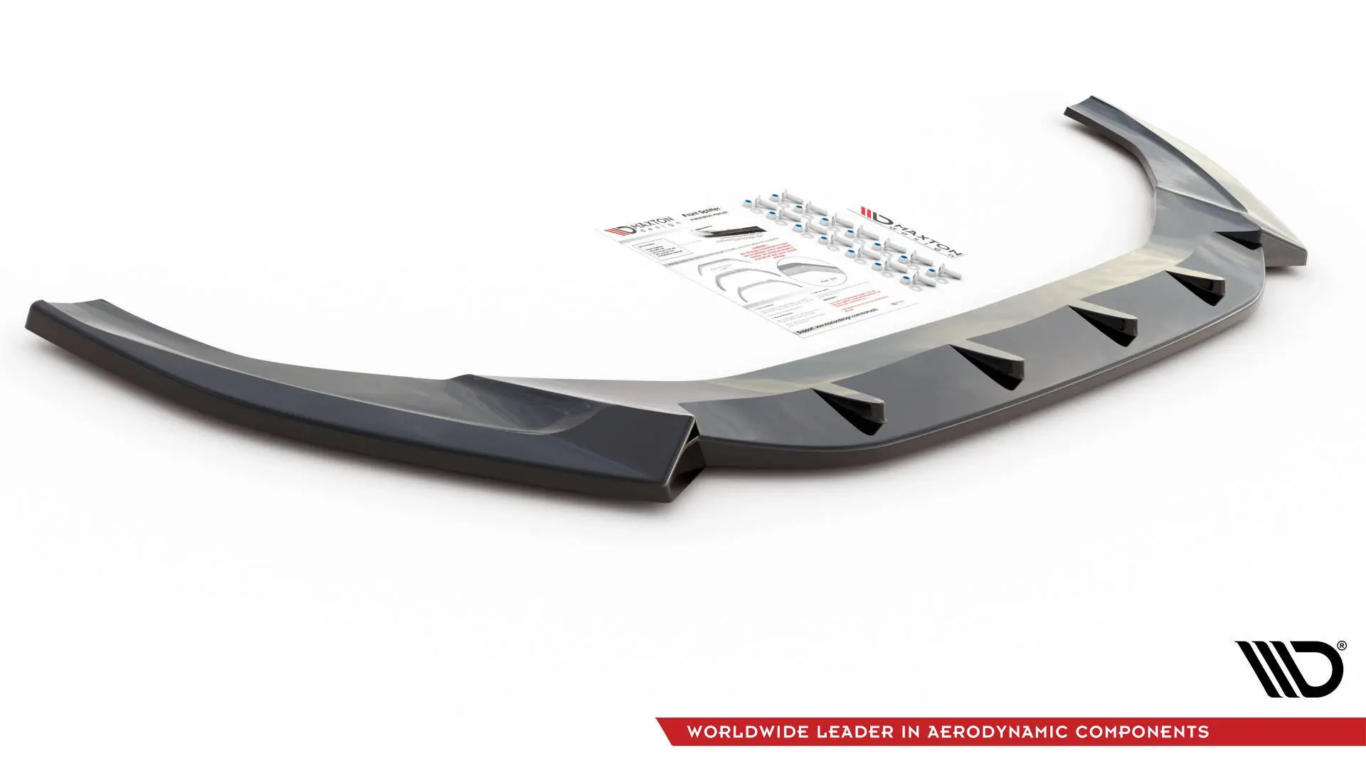 Frontspoiler Audi S5/ A5 S-Line (F5) Facelift 2019 -> | V.2 Glossy Black Edition – bilde 3