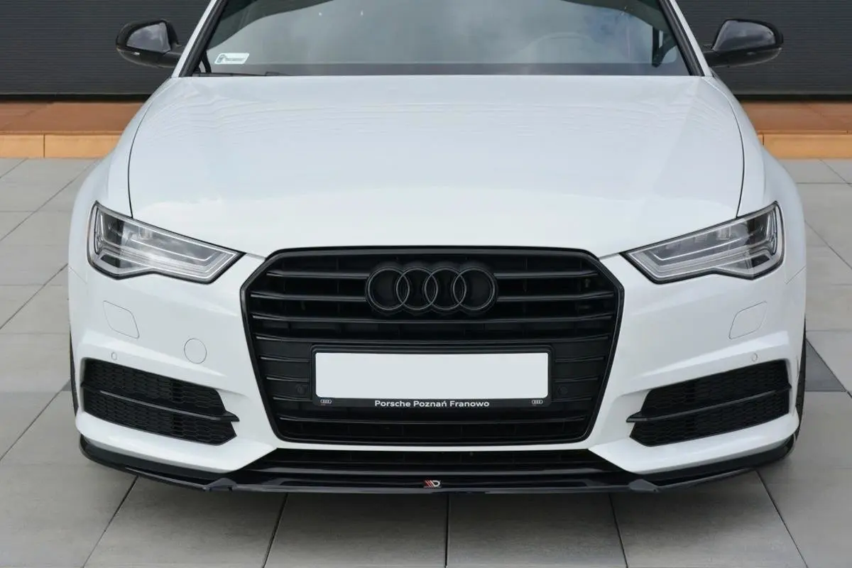 Frontspoiler Audi S6 / A6 S-Line (C7) Facelift 2014-2018 | V.1 Glossy Black Edition – bilde 4
