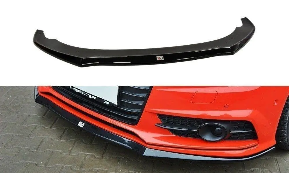 Frontspoiler Audi S7 / A7 S-Line (C7) Facelift 2014 - 2018 | Glossy Black Edition – bilde 6