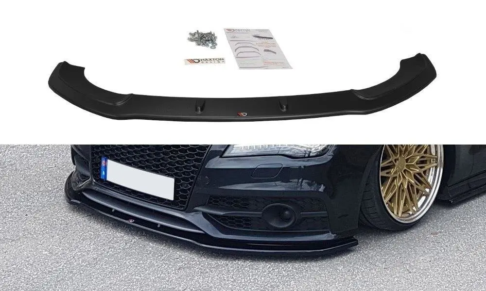 Frontspoiler Audi S7 (C7) 2012-2014 / A7 S-Line (C7) 2010-2014 | V.2 Glossy Black Edition – bilde 7