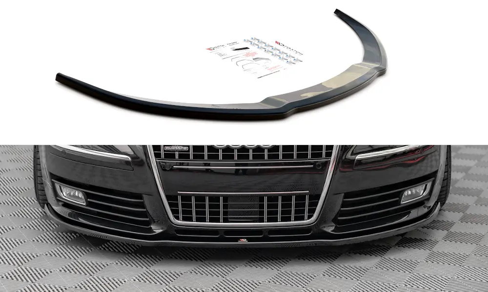Frontspoiler Audi S8 D3 2006 - 2010 | Glossy Black Edition – bilde 6