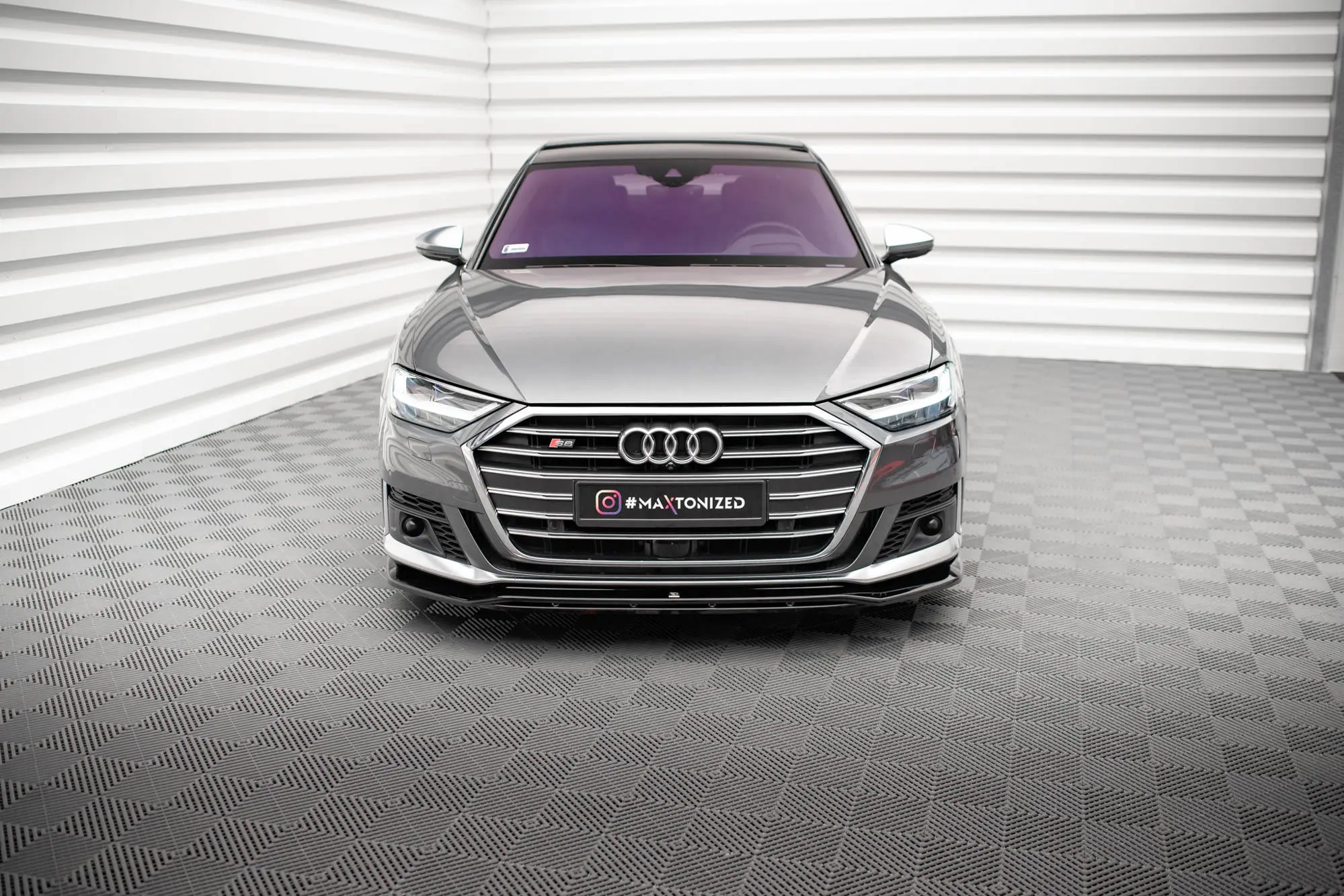 Frontspoiler Audi S8 (D5) 2019-2021 | V.1 Glossy Black Edition