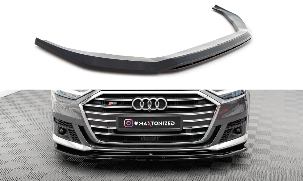 Frontspoiler Audi S8 (D5) 2019-2021 | V.1 Glossy Black Edition – bilde 3