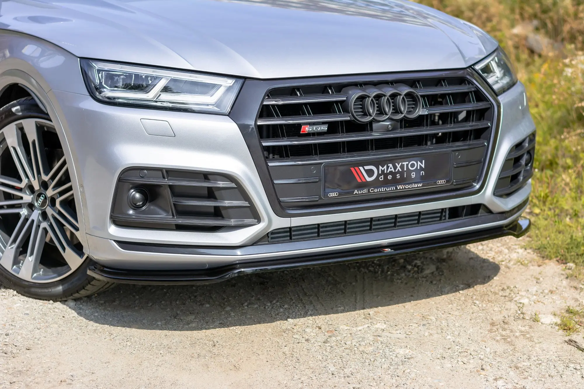 Frontspoiler Audi SQ5 FY / Audi Q5 S-line 2017 - 2024 │ Glossy Black Edition