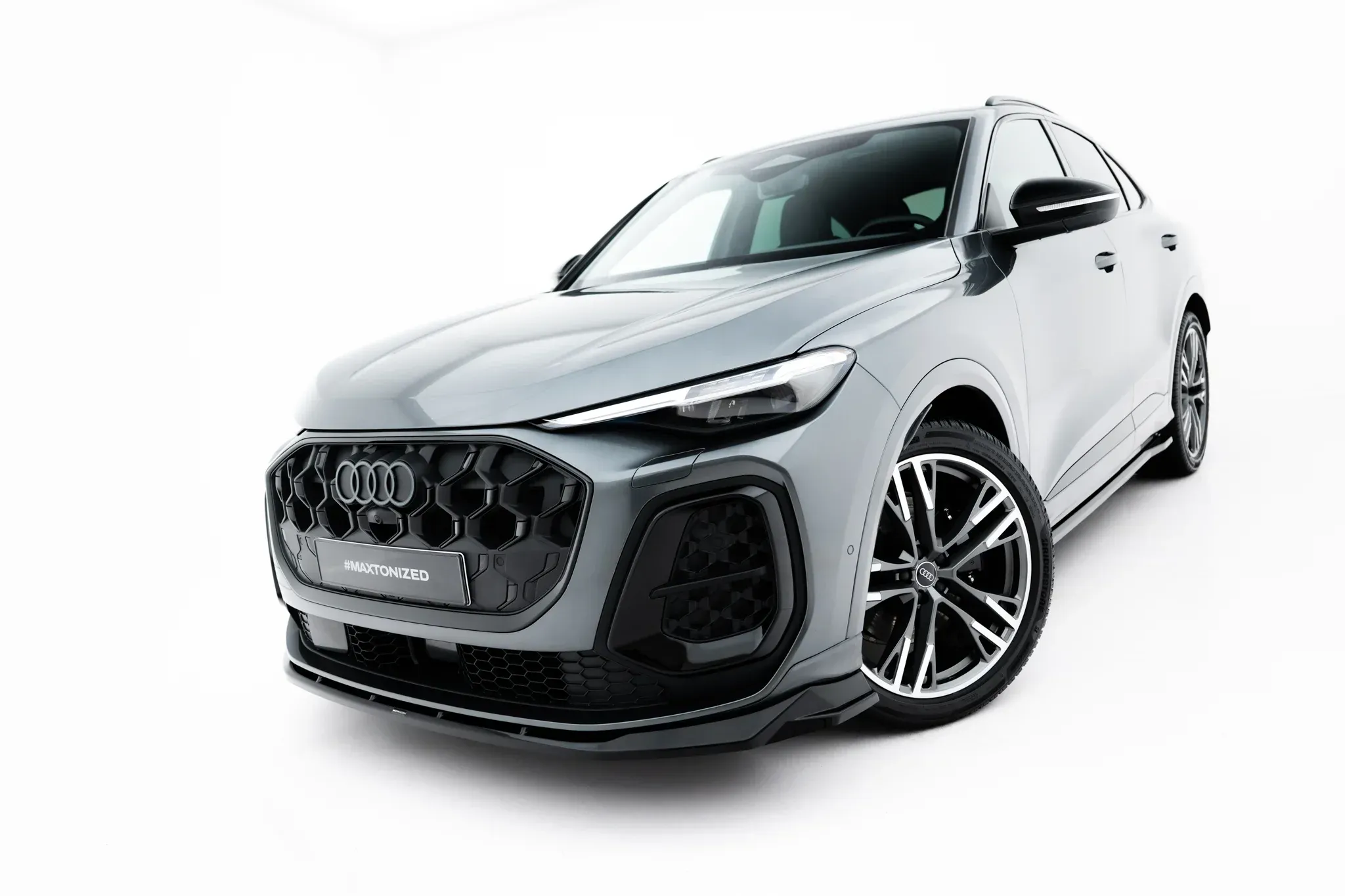 Frontspoiler Audi SQ5 / Q5 S-Line / III 2024 -> | Glossy Black Edition
