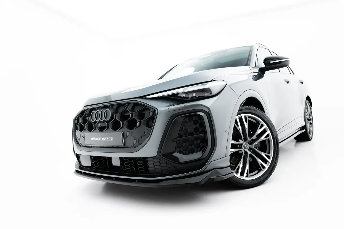 Frontspoiler Audi SQ5 / Q5 S-Line / III 2024 -> | Glossy Black Edition – bilde 3
