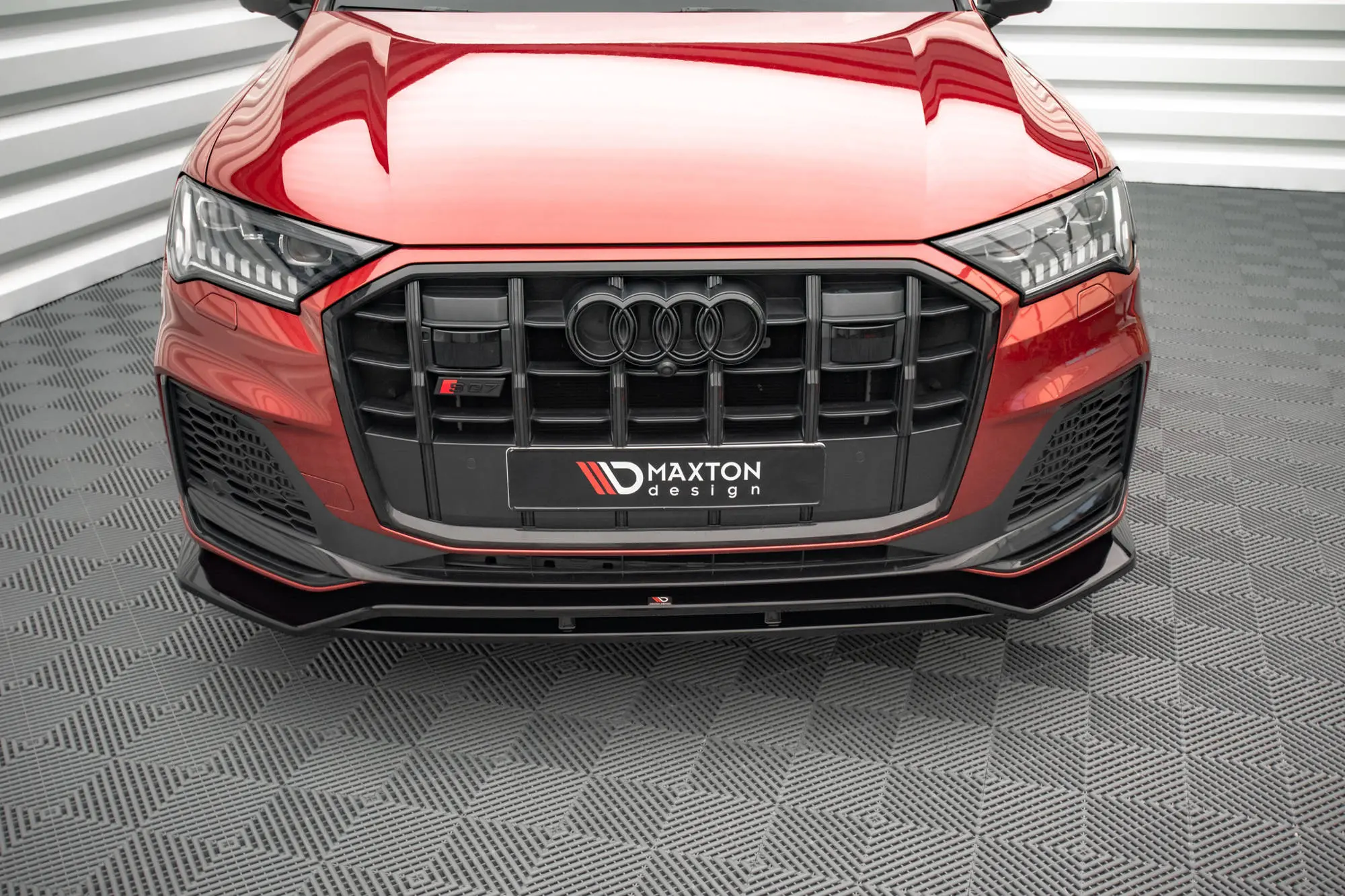 Frontspoiler Audi SQ7/ Q7 S-Line II (4M) Facelift 2019 -> | Glossy Black Edition – bilde 2