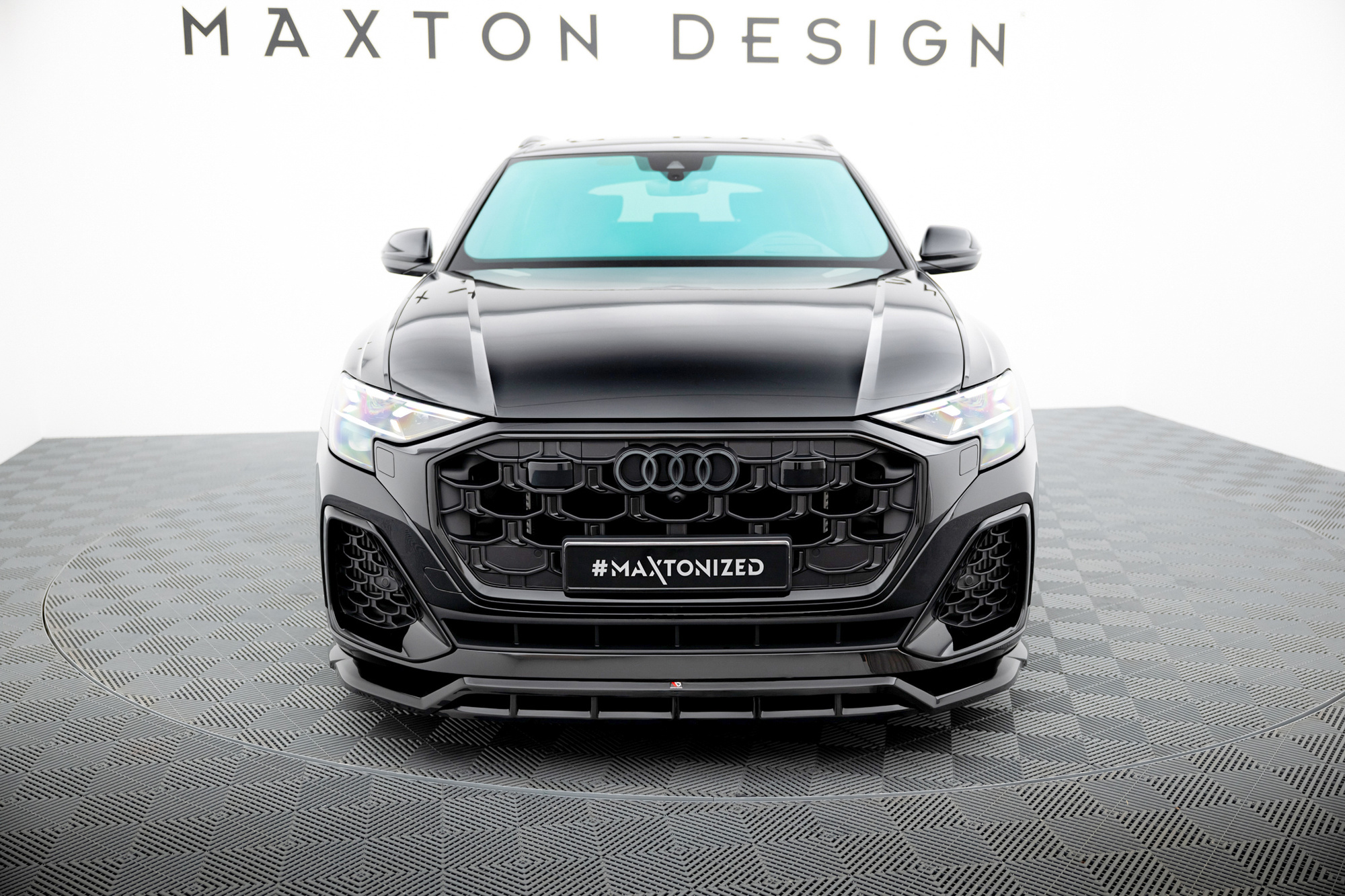 Frontspoiler Audi (SQ8/Q8) I Facelift 2023 -> | Sport Glossy Black Edition – bilde 2