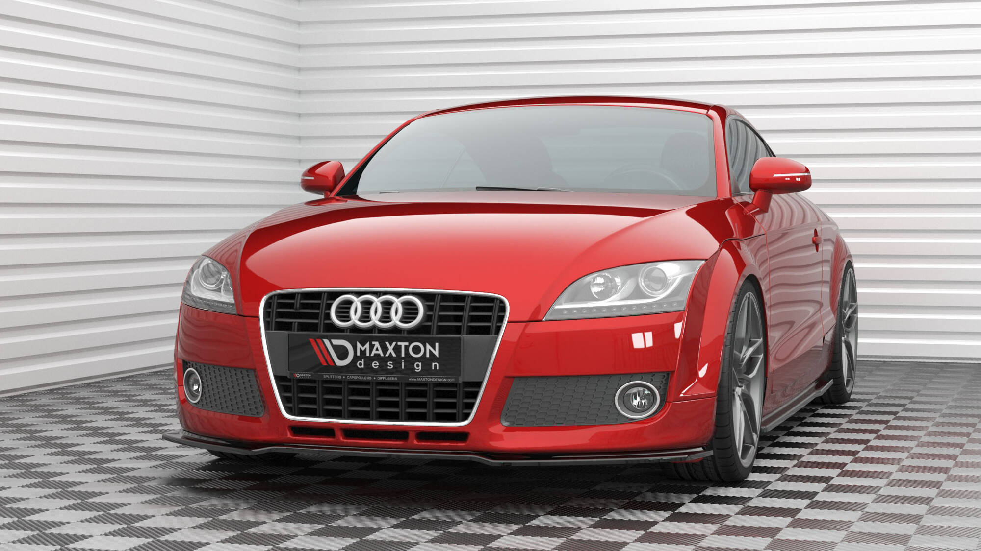 Frontspoiler Audi TT 8J 2006 - 2010 | Sport Glossy Black Edition V2