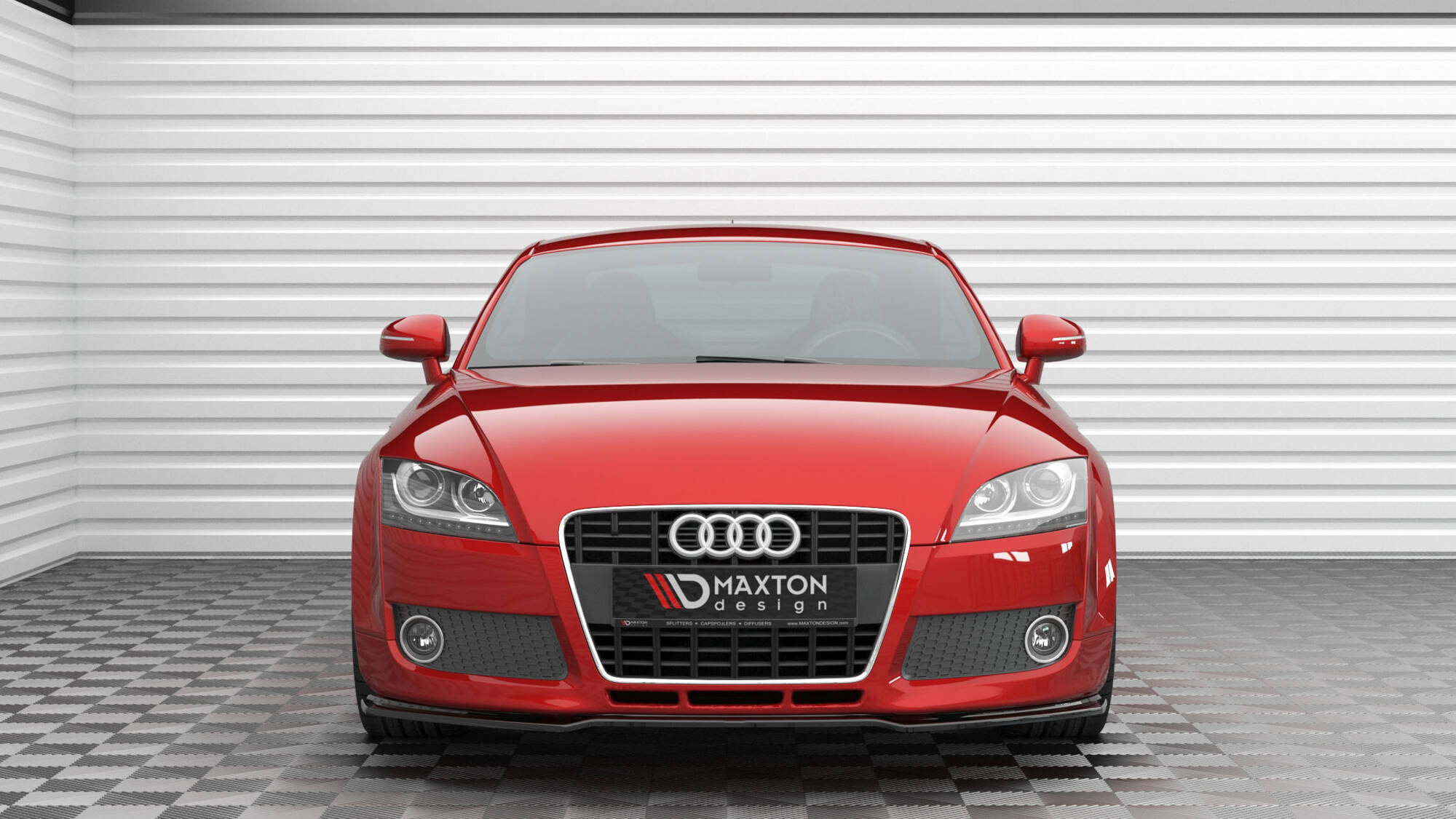Frontspoiler Audi TT 8J 2006 - 2010 | Sport Glossy Black Edition V2 – bilde 2