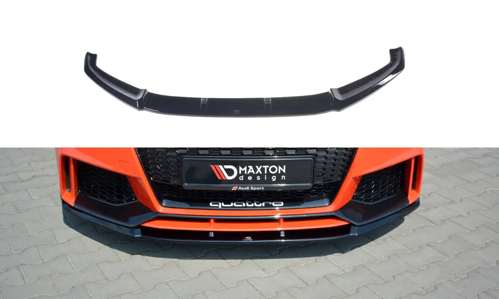 Frontspoiler Audi TT RS (8S) 2016 -> | V.2 Glossy Black Edition – bilde 7