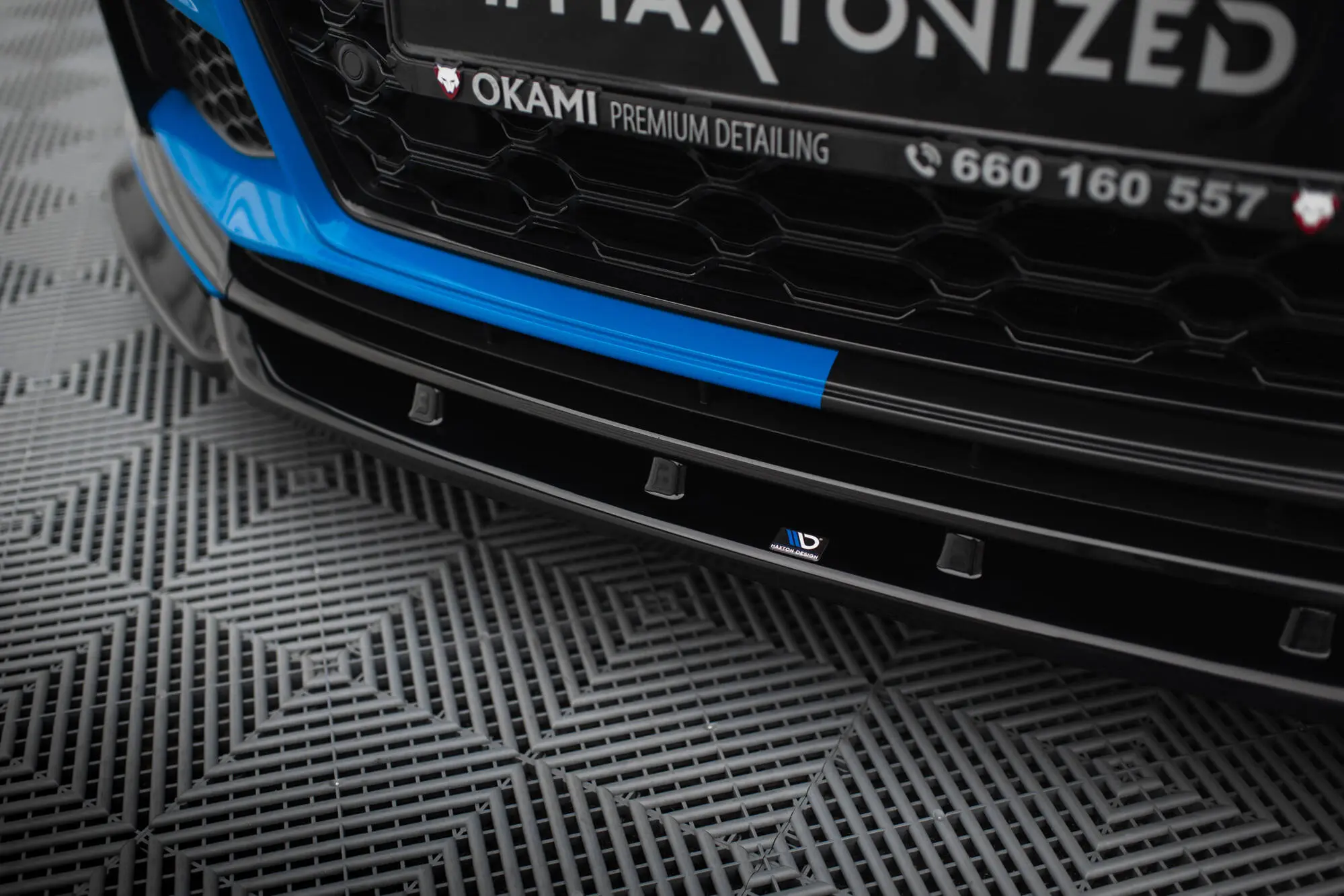 Frontspoiler Audi TT S (8S) facelift 2018 – 2023 | V.2 Glossy Black Edition
