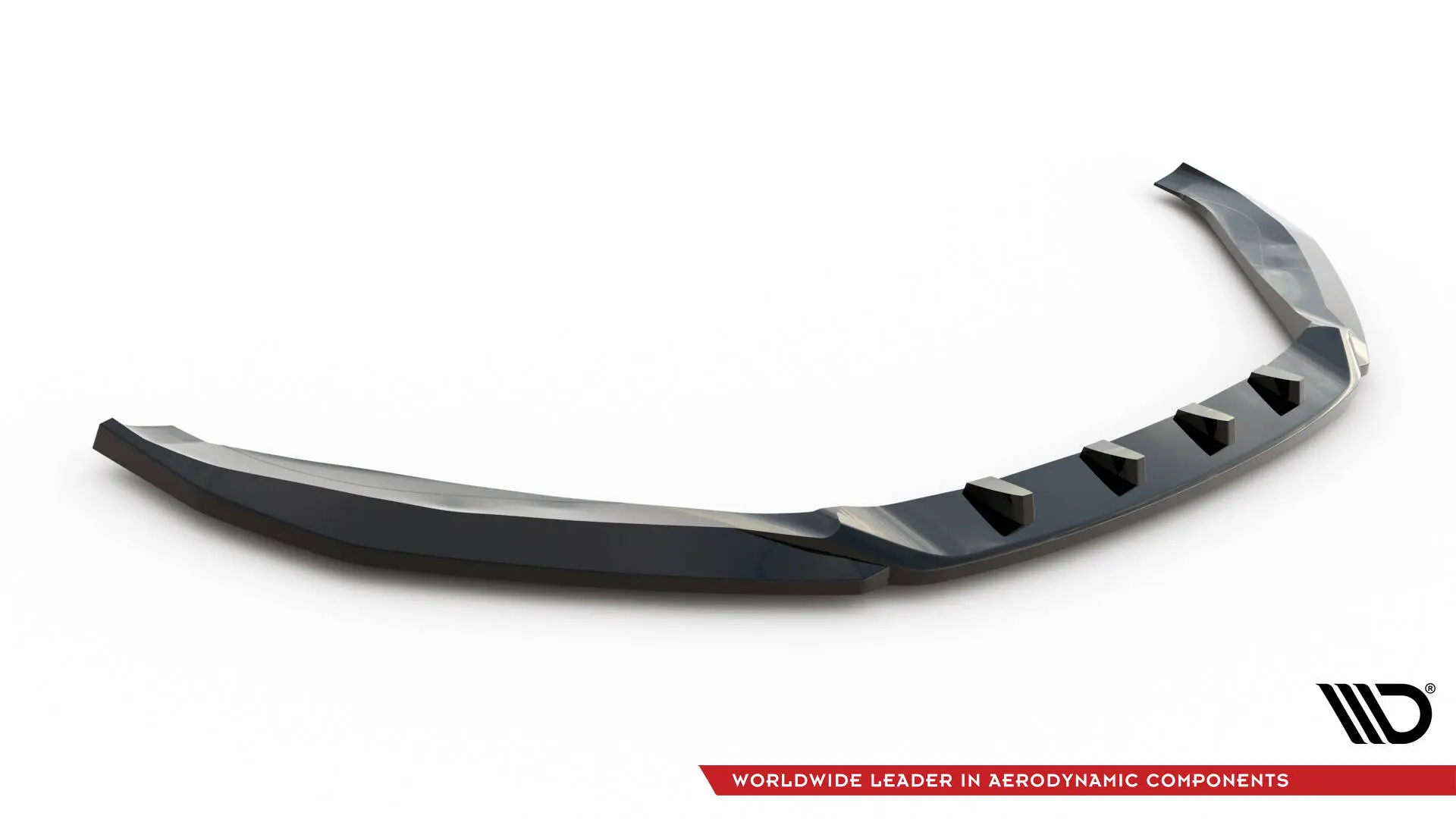 Frontspoiler Audi TT S (8S) facelift 2018 – 2023 | V.2 Glossy Black Edition – bilde 5