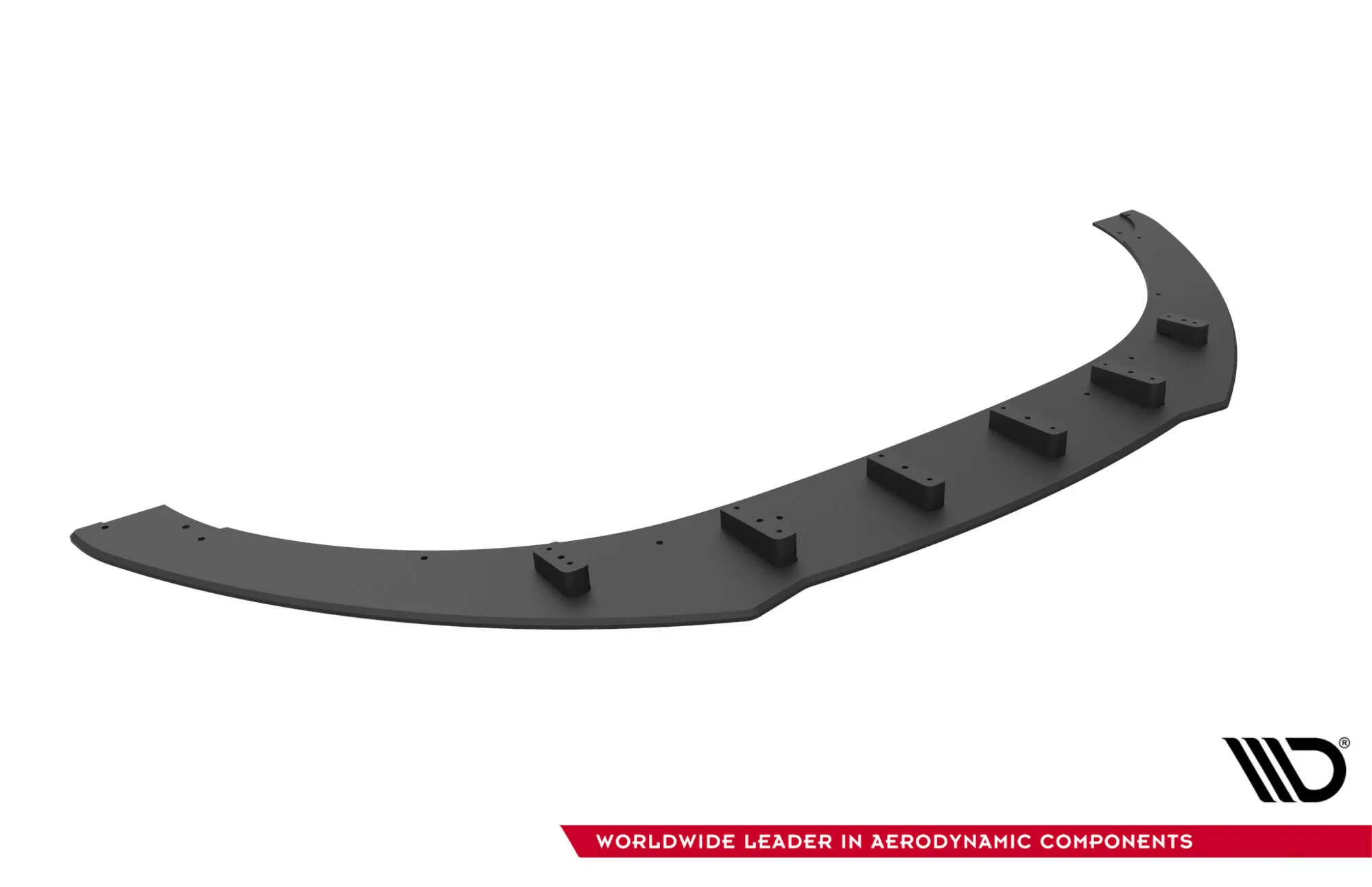 Frontspoiler Audi TT (S/S-Line) 8J 2006 - 2013 | Street Pro Black Edition – bilde 4
