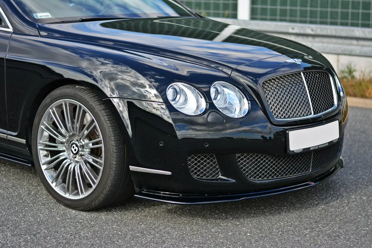 Frontspoiler Bentley Continental GT 2009-2012 | V.1 Glossy Black Edition – bilde 3