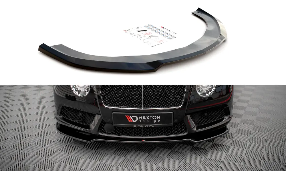 Frontspoiler Bentley Continental GT II V8 S 2014 - 2016 | V.1 Glossy Black Edition – bilde 6