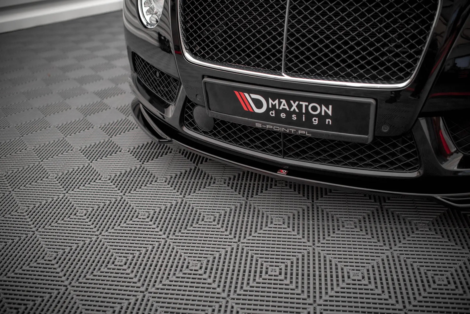 Frontspoiler Bentley Continental GT II V8 S 2014-2016 | V.2 Glossy Black Edition – bilde 3