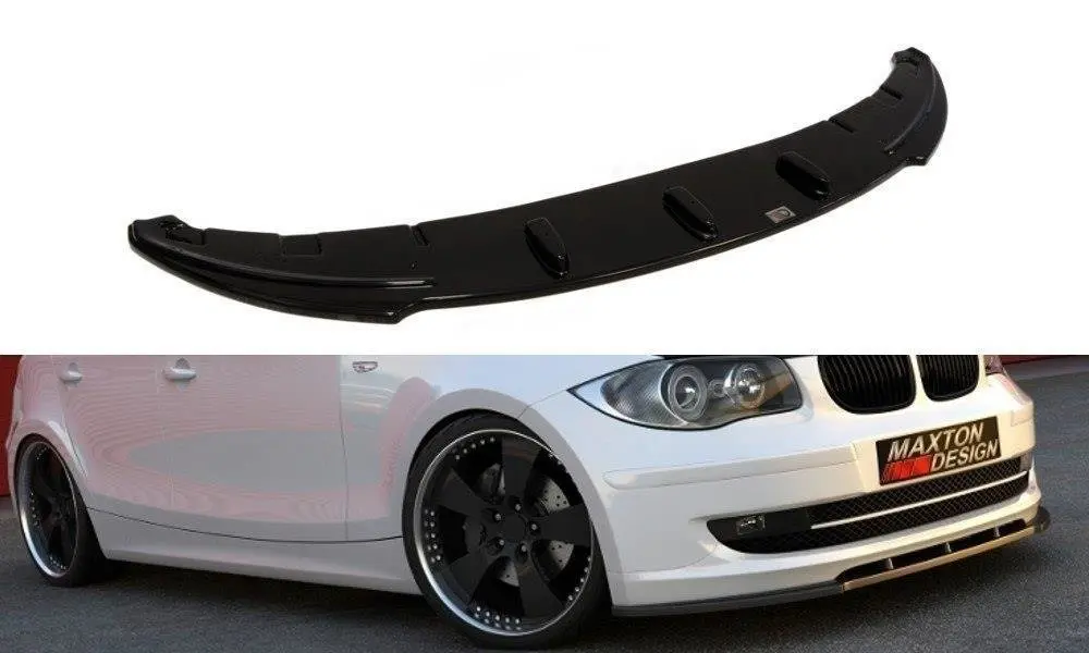 Frontspoiler BMW 1 (E81/ E87) Facelift 2007-2011 | Glossy Black Edition