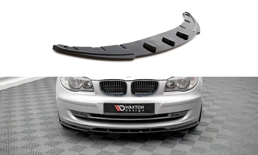 Frontspoiler BMW 1 (E81) facelift 2007 - 2011 | V.2 Glossy Black Edition – bilde 2