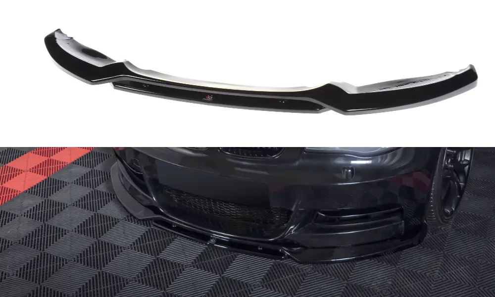 Frontspoiler BMW 1 (E82) M-pakke Facelift 2007-2013 | V.1 Glossy Black Edition – bilde 7
