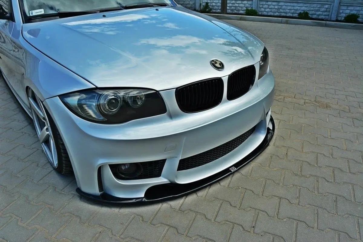Frontspoiler BMW 1 (E87) 2004-2008 M-Design Black Edition (pre-facelift) – bilde 2