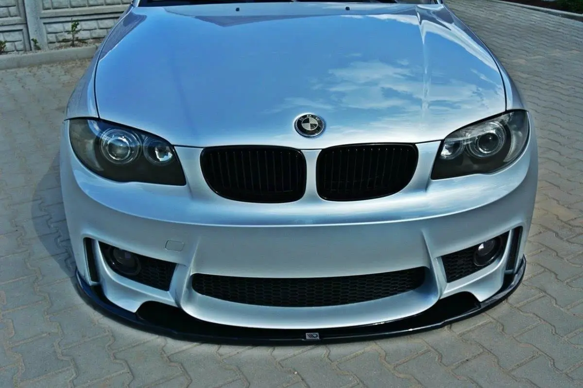 Frontspoiler BMW 1 (E87) 2004-2008 M-Design Black Edition (pre-facelift) – bilde 3