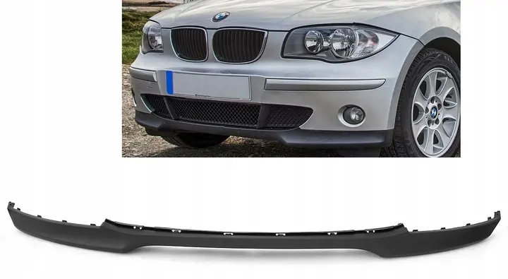 Frontspoiler BMW 1 (E87) 2004-2013 Black Edition