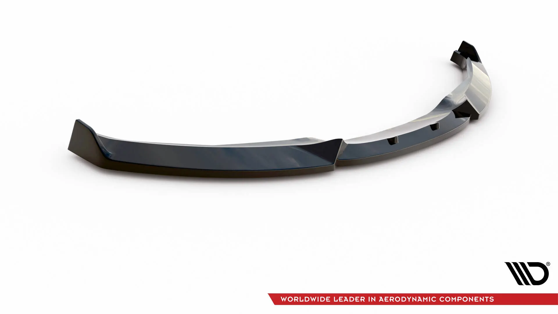 Frontspoiler BMW 1 (E87) M-Pakke facelift 2007 - 2011 | V.2 Glossy Black Edition – bilde 5