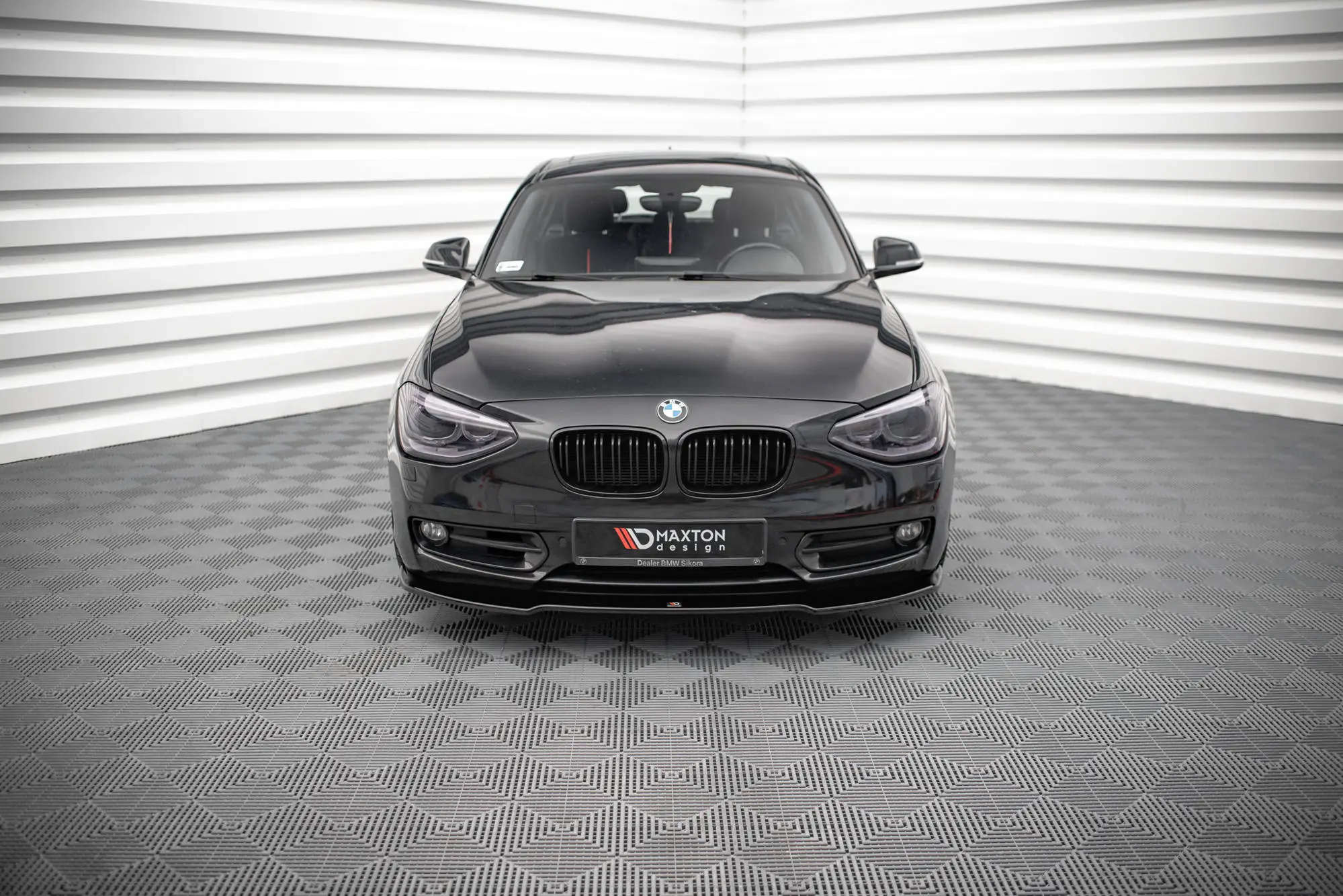 Frontspoiler BMW 1 (F20 / F21) 2011 - 2015 | V.1 Glossy Black Edition – bilde 2