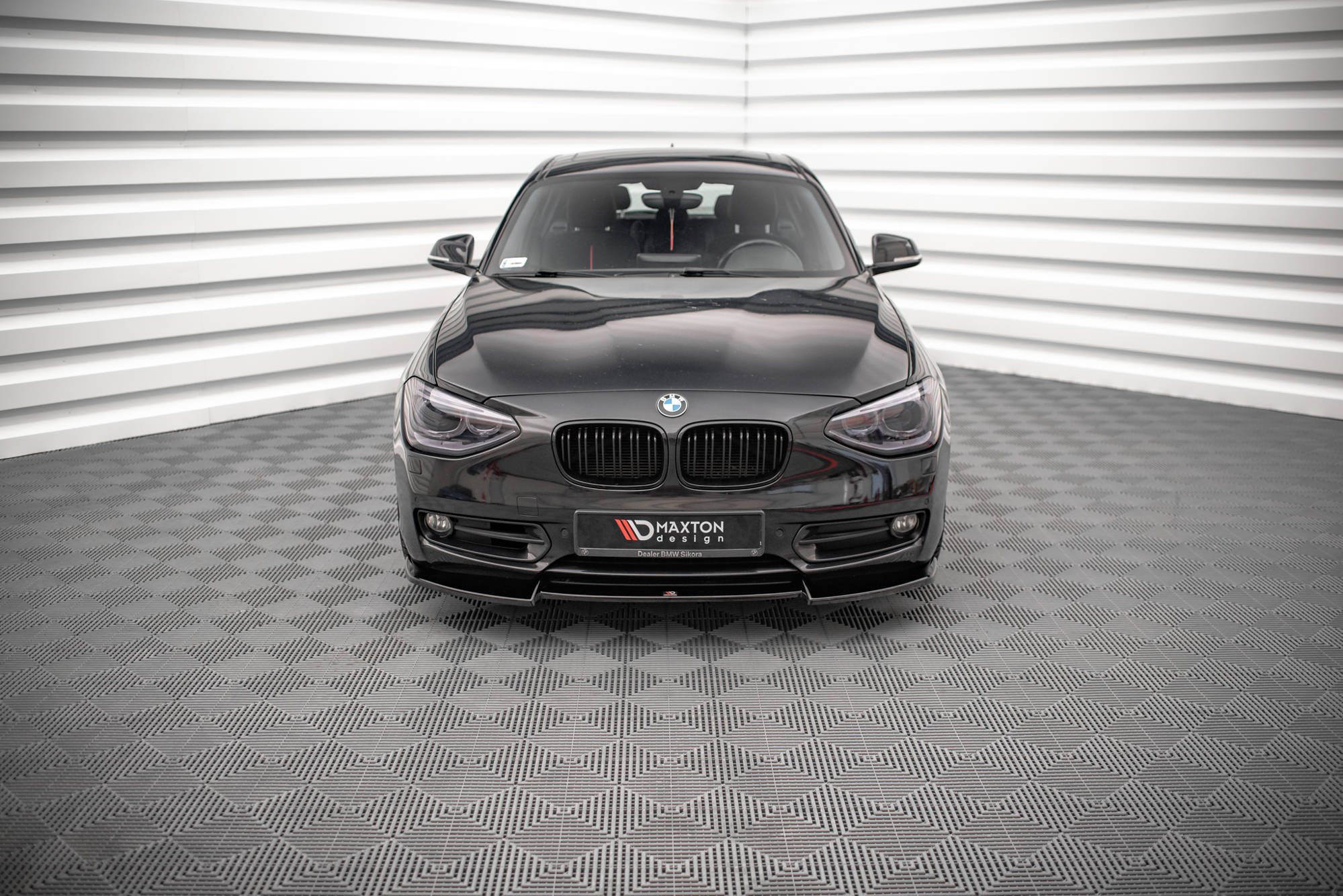 Frontspoiler BMW 1 ((F20 / F21)) 2011 - 2015 | V.2 Glossy Black Edition