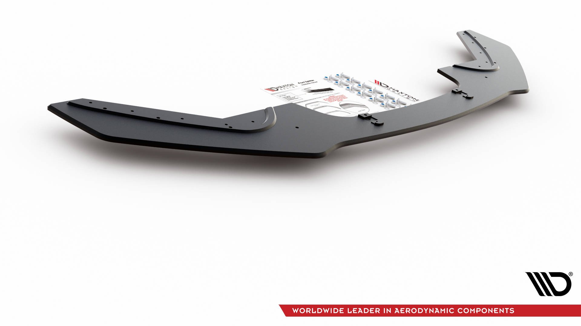 Frontspoiler BMW 1 (F20 / F21) M Power LCI 2015 - 2019 / M140i 2017-2019 | V.3 Street Pro Black Edition – bilde 7