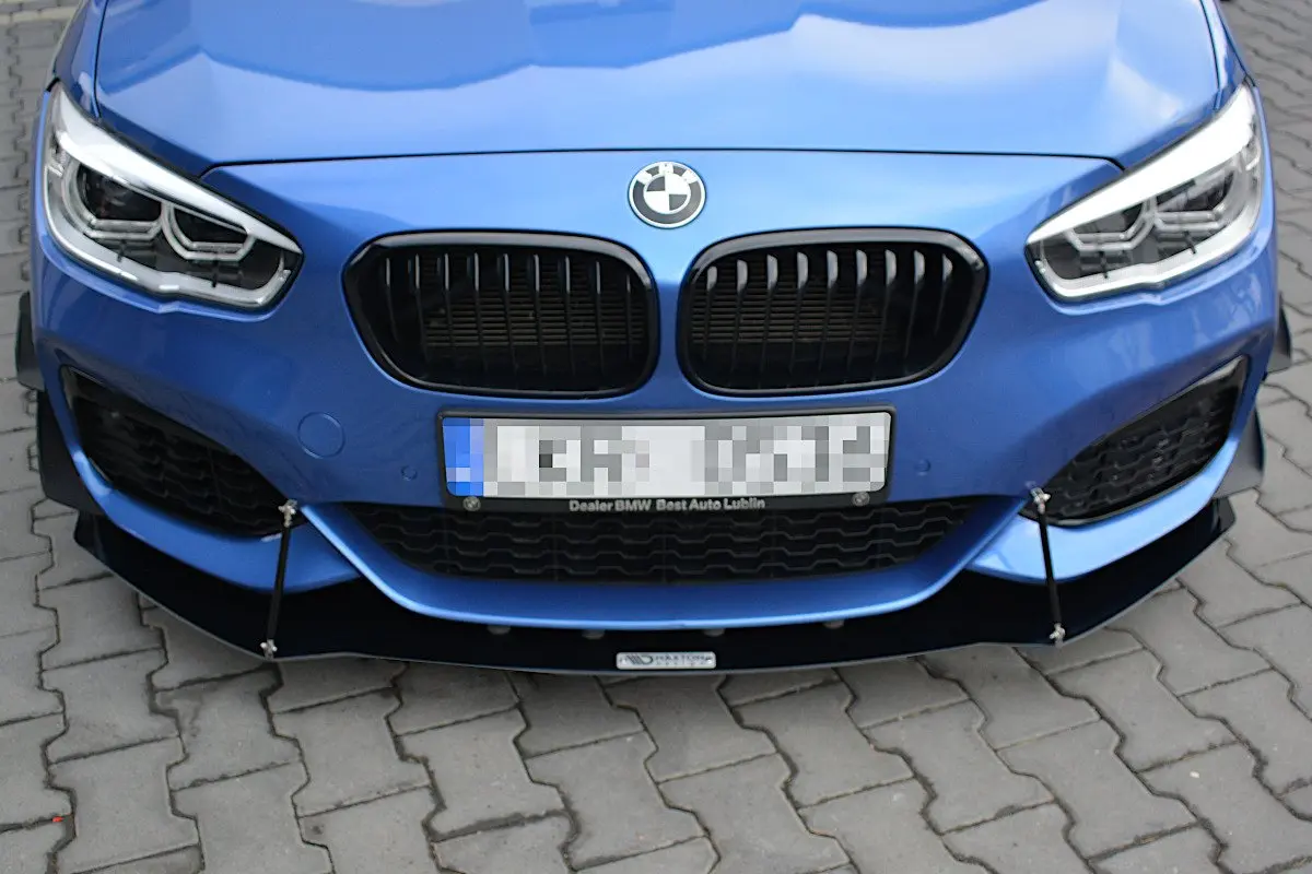Frontspoiler BMW 1 (F20 / F21) M Power LCI 2015 - 2019 | V.1 Racing Black Edition