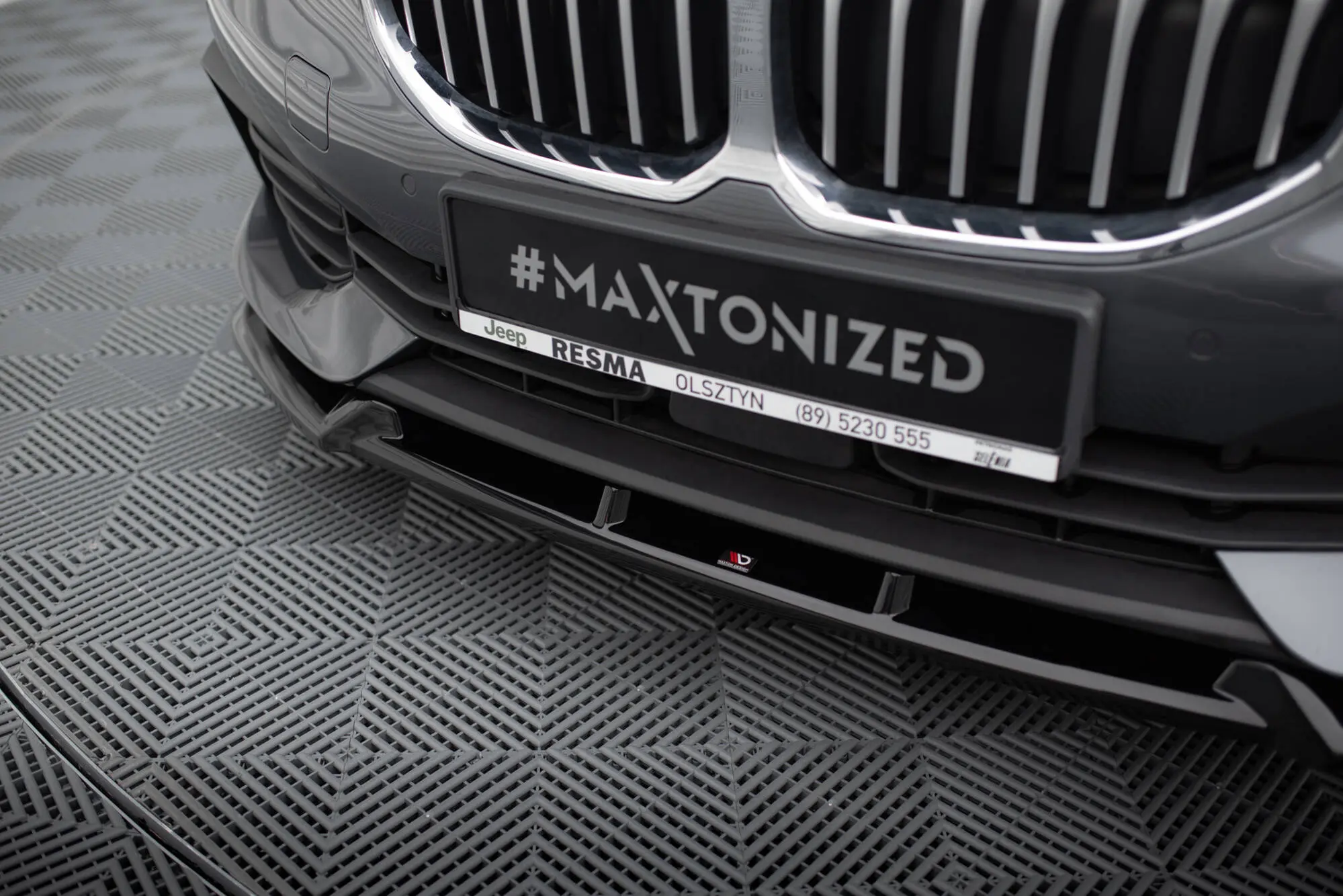 Frontspoiler BMW 1 (F40) 2019 - 2024 | V.1 Glossy Black Edition – bilde 2