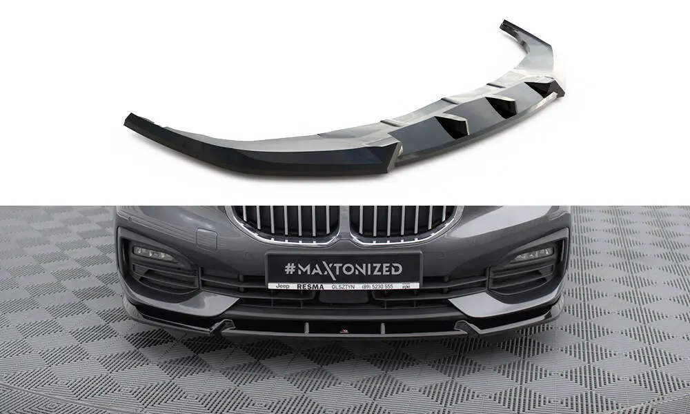 Frontspoiler BMW 1 (F40) 2019 - 2024 | V.1 Glossy Black Edition – bilde 3