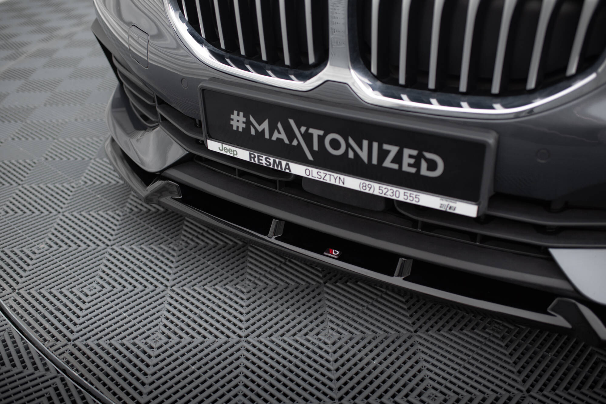 Frontspoiler BMW 1 (F40) 2019 - 2024 | V.1 Glossy Black Edition – bilde 4