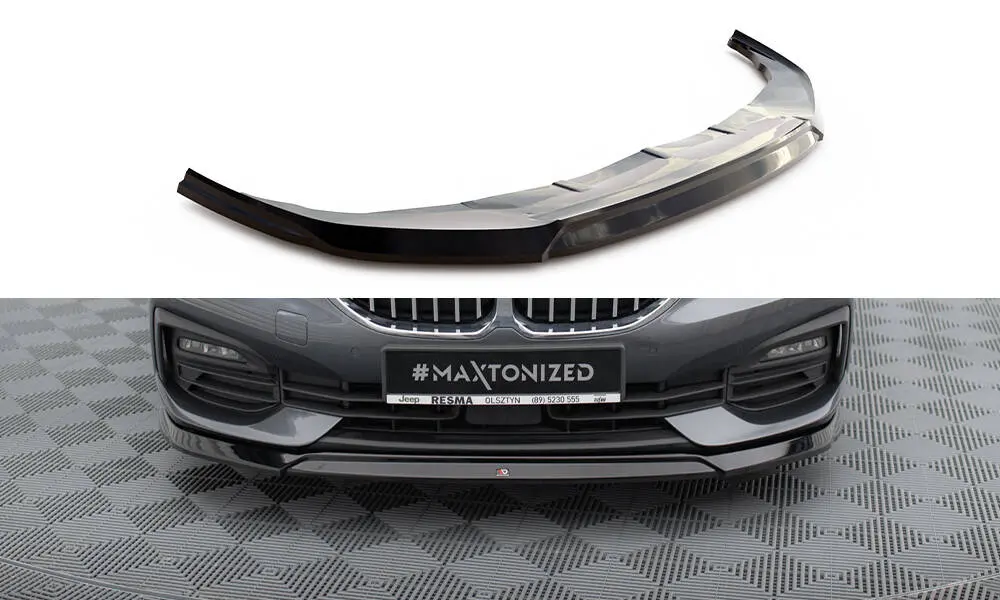 Frontspoiler BMW 1 (F40) 2019 - 2024 | V.2 Glossy Black Edition – bilde 3