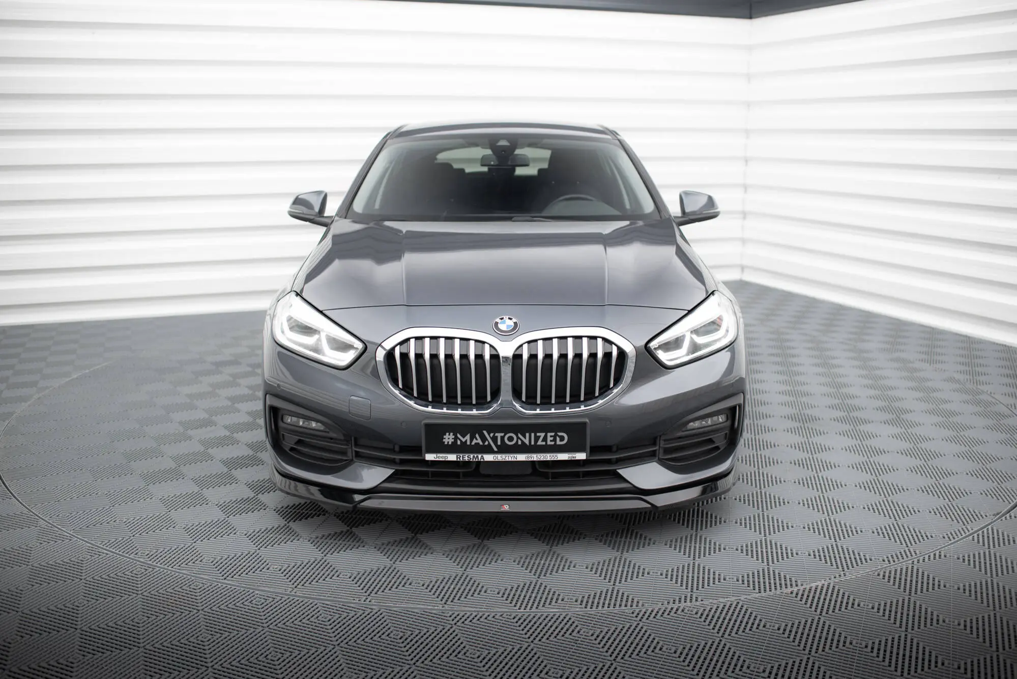 Frontspoiler BMW 1 (F40) 2019 - 2024 | V.2 Glossy Black Edition – bilde 4