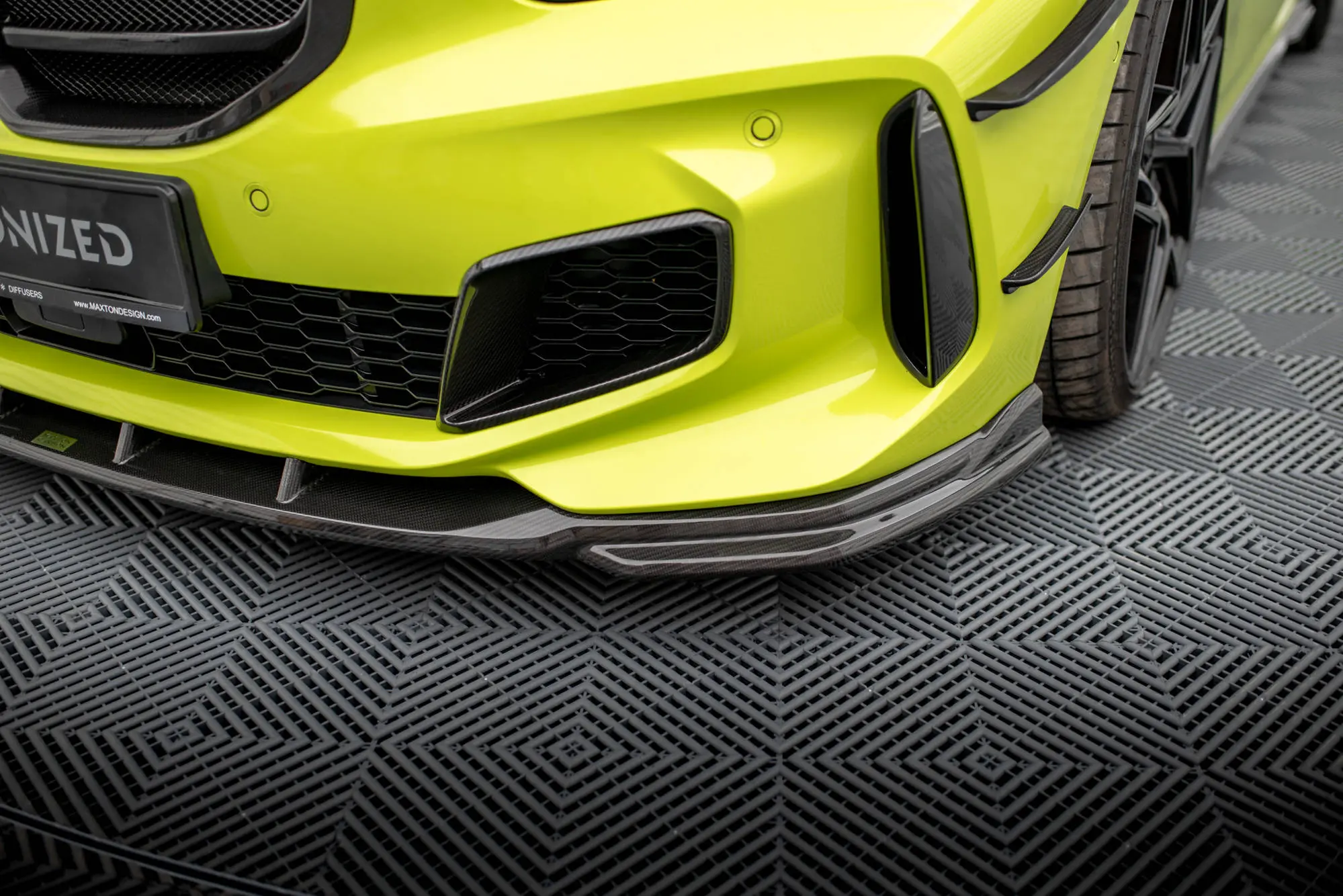 Frontspoiler BMW 1 (F40) M-Pack / BMW 1 (F40) M135i 2019  - 2024 | Real Carbon Fiber