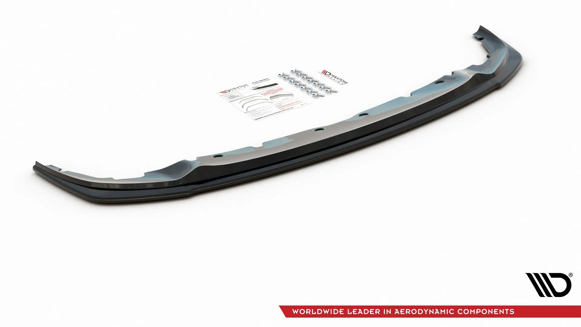 Frontspoiler BMW 1 (F40) M-Pack / M135i 2019 - 2024  | V.1 Glossy Black Edition – bilde 4