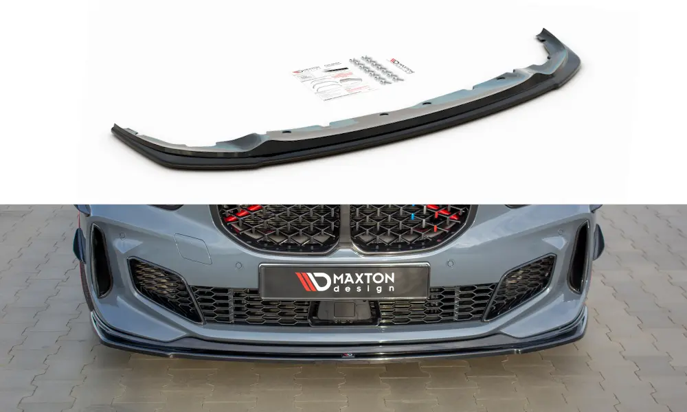 Frontspoiler BMW 1 (F40) M-Pack / M135i 2019 - 2024  | V.1 Glossy Black Edition – bilde 6