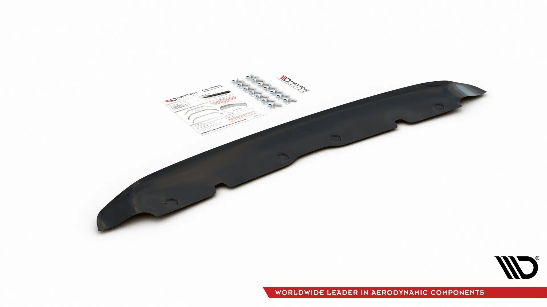Frontspoiler BMW 1 (F40) M-Pack / M135i 2019 - 2024  | V.2 Glossy Black Edition – bilde 5