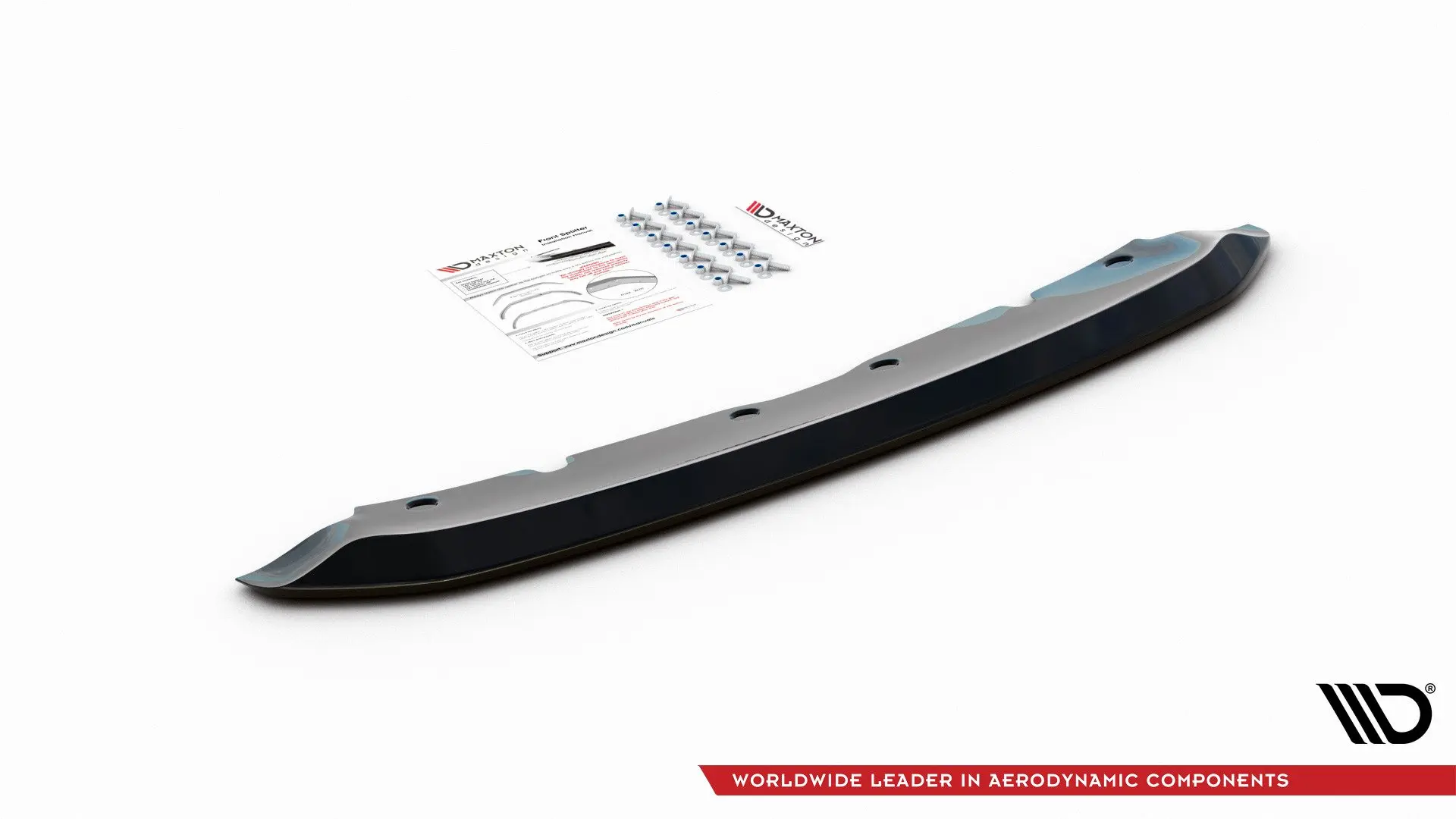 Frontspoiler BMW 1 (F40) M-Pack / M135i 2019 - 2024  | V.2 Glossy Black Edition – bilde 6