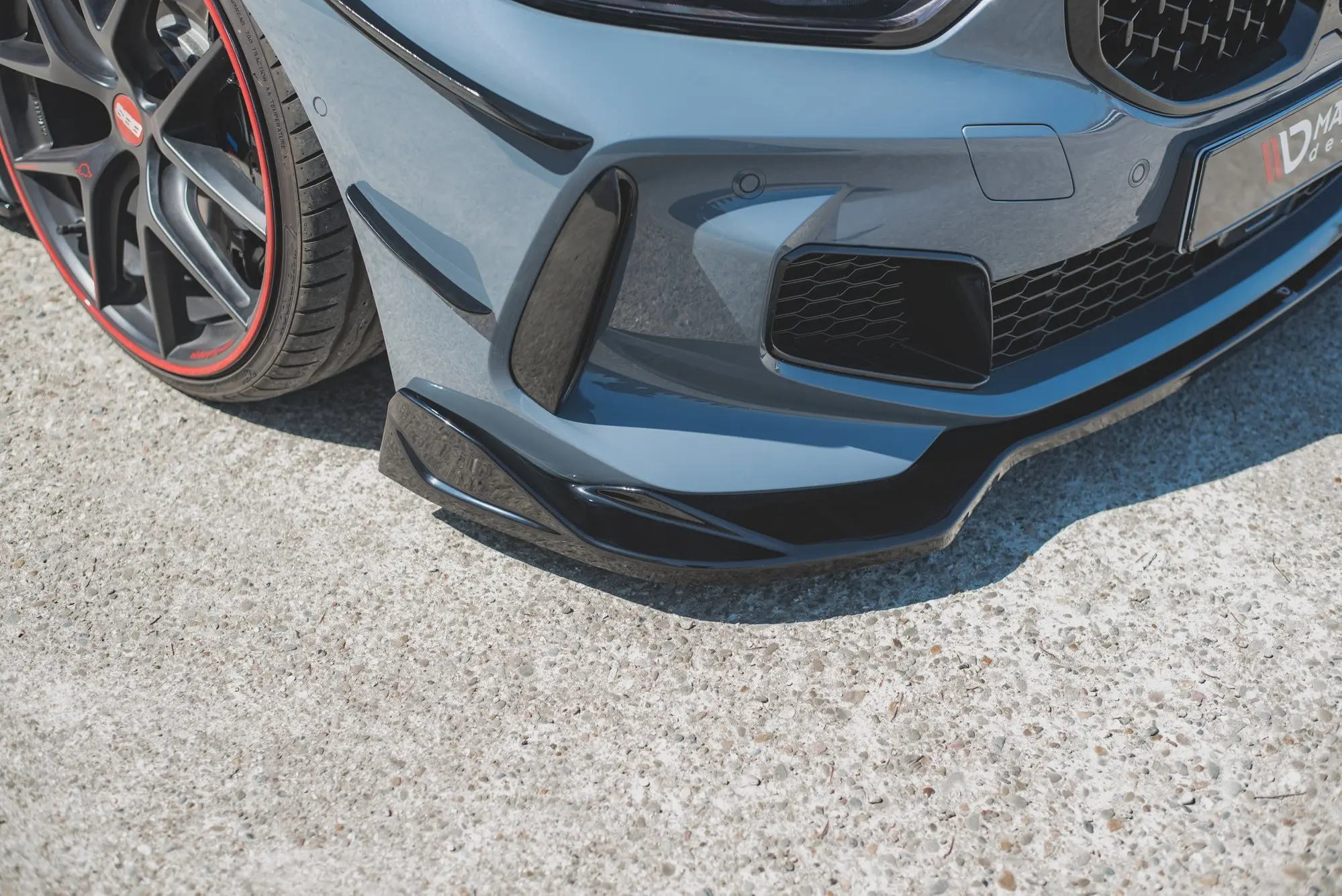 Frontspoiler BMW 1 (F40) M-Pack / M135i 2019 - 2024  | V.5 Glossy Black Edition – bilde 3