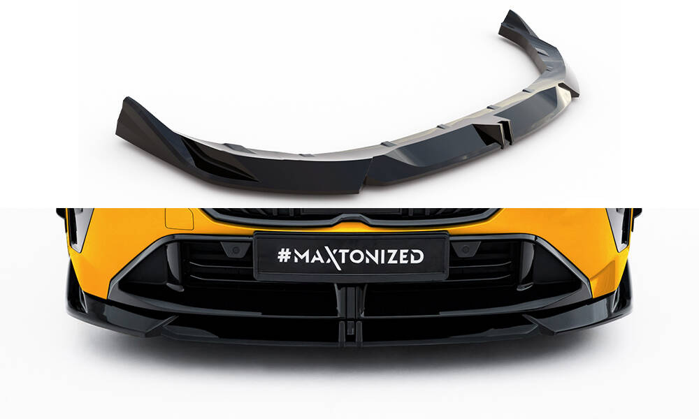 Frontspoiler BMW 1 (F70) M-Pack 2024 -> | V2 Sport Glossy Black Edition