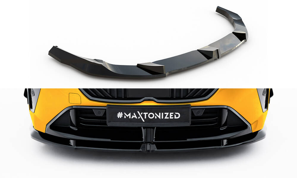 Frontspoiler BMW 1 (F70) M-Pack 2024 -> | V3 Sport Glossy Black Edition