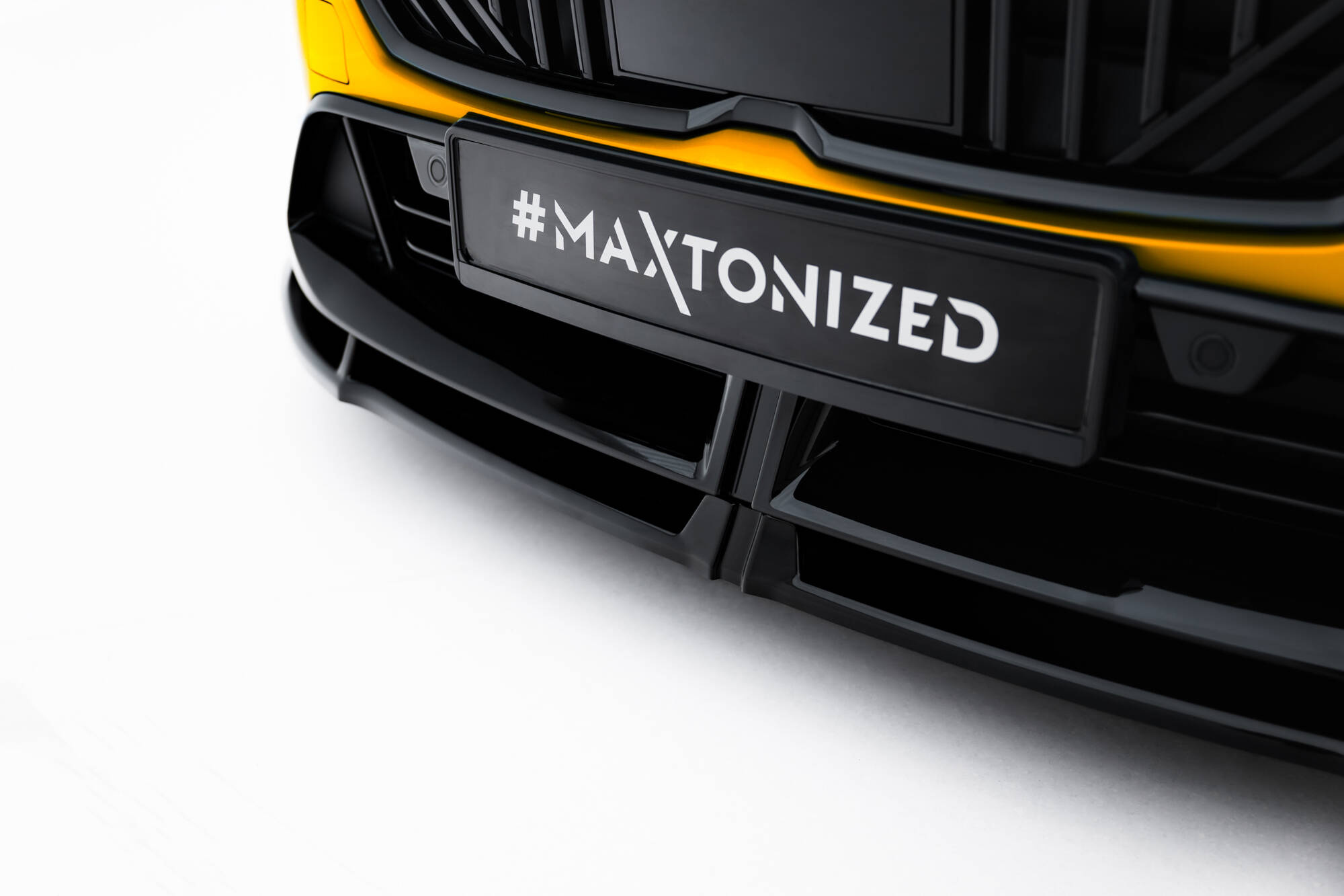 Frontspoiler BMW 1 (F70) M-Pack 2024 -> | V3 Sport Glossy Black Edition – bilde 3
