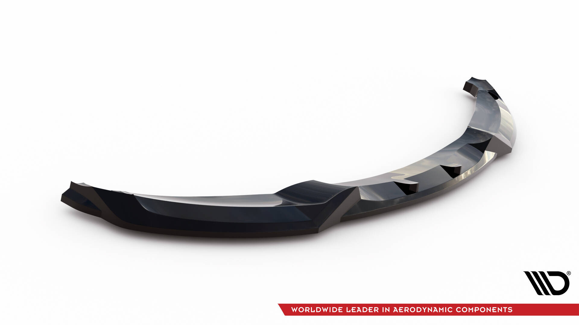 Frontspoiler BMW 1 M-Pack (E82) 2007 - 2011 | Sport Glossy Black Edition V1 – bilde 4